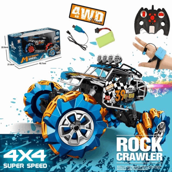 BestToys Radio control cars Wrist-controlled all-terrain vehicle l Mecanum Wheel