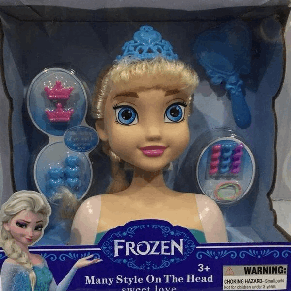 BestToys Շպարի մանիկեններ Baby beauty set Frozen