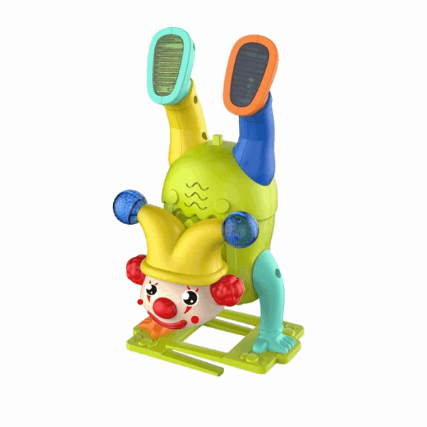 BestToys Light and sound toys Upside down clown with light and sound