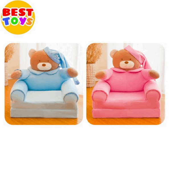 BestToys Փափուկ բազկաթոռներ Children's folding soft armchair bear