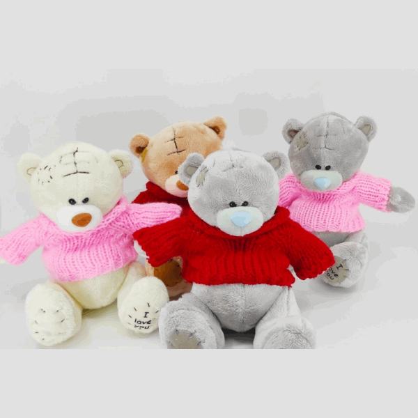 BestToys Փափուկ խաղալիք Soft teddy bear with blouse model 3