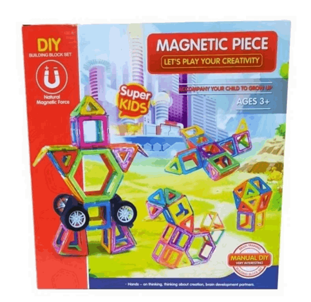 BestToys Magnetic constructors 220809884 Մագնիսական կոնստրուկտոր ՝ 53 դետալ