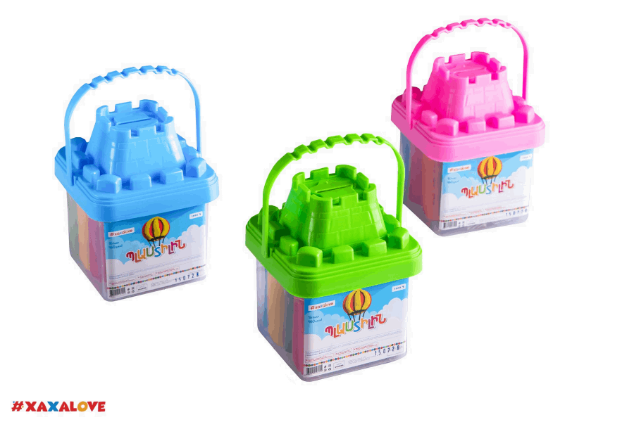 #Xaxalove Plasticines and pottery workshops Plasticine Xaxalove 16 colors