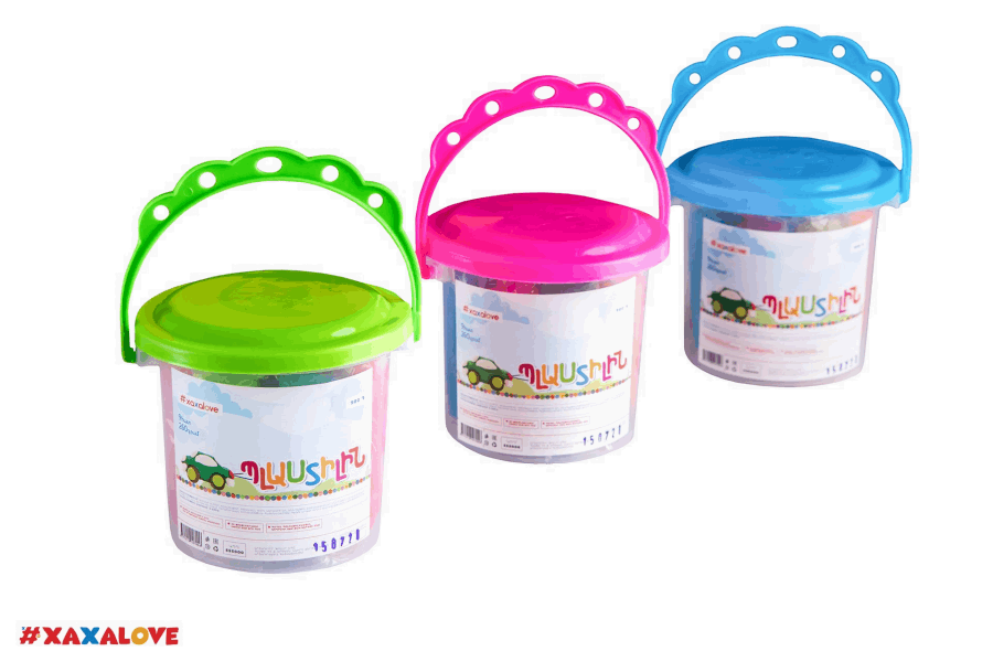 #Xaxalove Plasticines and pottery workshops Plasticine Xaxalove 9 colors