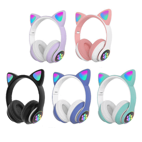 BestToys Էլեկտրոնիկա և աքսեսուարներ Անլար ականջակալներ՝ փիսիկի ականջներով