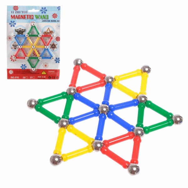 BestToys Magnetic constructors Magnetic constructor 37 pcs