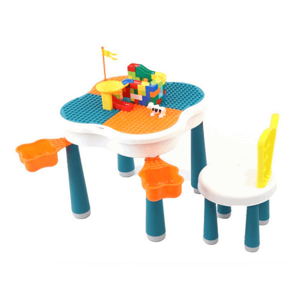 BestToys Tables for Lego Table for Lego rabbit with chair