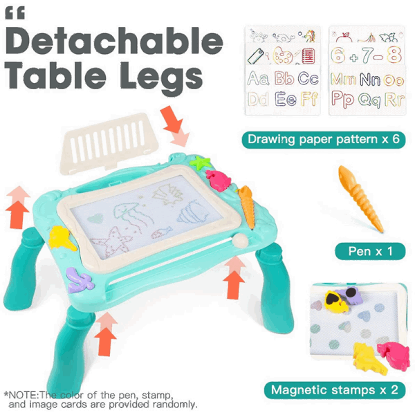 BestToys Tables for Lego A 2-in-1 multifunction developing table